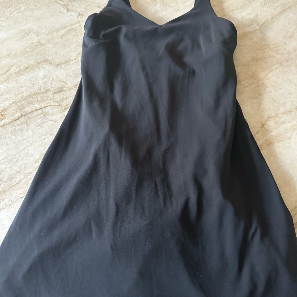 lululemon athletica Black Strapless Dress